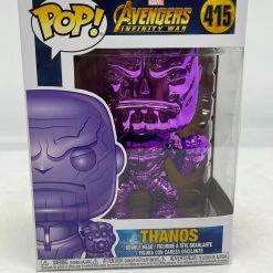 Troy Hamilton Avengers 3: Infinity War - Thanos Purple Chrome US Exclusive Pop! Vinyl
