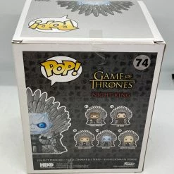 Troy Hamilton POP! Vinyls Game Of Thrones - Night King Throne Metallic US Exclusive Pop! Deluxe