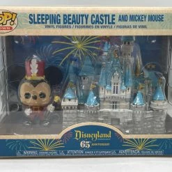 Troy Hamilton POP! Vinyls Disneyland 65th Anniversary - Mickey With Castle Pop! Town