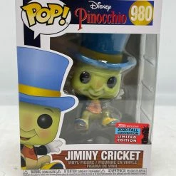 Troy Hamilton Pinocchio - Jiminy Cricket NYCC 2020 Exclusive Pop! Vinyl