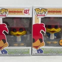 Troy Hamilton Rare Collectables Woody Woodpecker Chase Pop! Vinyl Set (2 Pops)