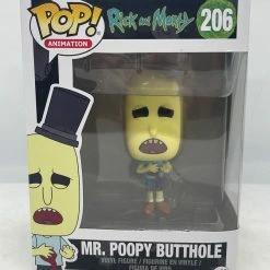 Rhonda Hayes Rick & Morty - Mr Poopy Butthole Pop Vinyl Rare Pop Vinyl Figurines