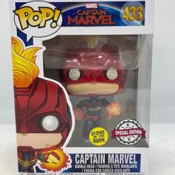 Rhonda Hayes Rare Pop Vinyl Figurines Captain Marvel GITD Pop Vinyl (433)