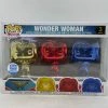 Rhonda Hayes Wonder Woman - Chrome Funko Excl Pop Vinyl 3 Pack Rare Pop Vinyl Figurines