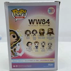 Michael Paparella Wonder Woman 1984 - Wonder Woman With Lightning Glow In The Dark NYCC 2020 Exclusive Pop! Vinyl Rare Collectables