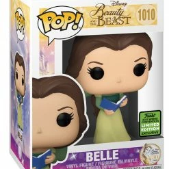 Funko POP! Vinyls Beauty & The Beast - Belle Green Dress W/Book 30th ECCC 2021 Excl Pop Vinyl