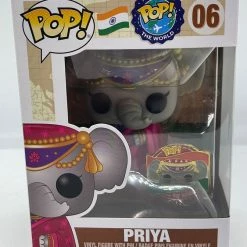 Madison King Funko Around The World - Priya (India) Pop! Vinyl With Pin