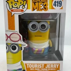 Megan O'Brien Despicable Me 3 - Tourist Jerry (Metallic) Pop! Vinyl Rare Collectables