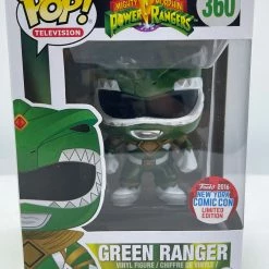 Luke Eather Power Rangers - Green Ranger NYCC 2016 Exclusive Pop! Vinyl Rare Collectables
