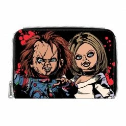 Lounge Fly Bags & Wallets Child's Play 4: Bride Of Chucky - Bride Of Chucky Loungefly Zip Purse