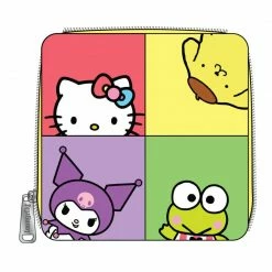 Lounge Fly Hello Kitty - Colour Block Loungefly Purse Bags & Wallets