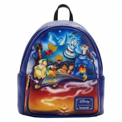 Lounge Fly Aladdin - 30th Anniversary Loungefly Mini Backpack
