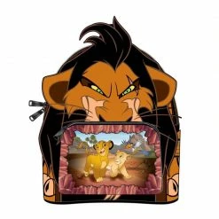 Lounge Fly Lion King - Scar Villains Scene Loungefly Mini Backpack