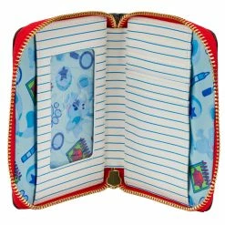 Lounge Fly Blue's Clues - Handy Dandy Notebook Loungefly Zip Purse Bags & Wallets