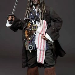 Rosie PIRATES OF THE CARIBBEAN: ON STRANGER TIDES CAPTAIN JACK SPARROW 1/6TH SCALE COLLECTIBLE FIGURE Rare Collectables