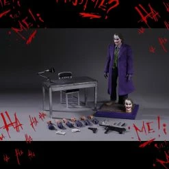 Angie Margarita THE DARK KNIGHT THE JOKER 2.0 1/6TH SCALE COLLECTABLE HOT TOY FIGURE