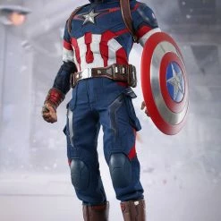 Elijah Franco Rare Collectables AVENGERS: AGE OF ULTRON CAPTAIN AMERICA 1/6TH SCALE COLLECTIBLE FIGURE COLLECTABLE HOT TOY FIGURINE