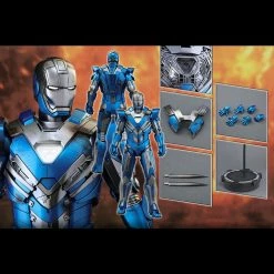 Elijah Franco Rare Collectables IRON MAN 3 BLUE STEEL (MARK XXX) 1/6TH SCALE COLLECTABLE HOT TOY FIGURINE 6 Elijah Franco Rare Collectables IRON MAN 3 BLUE STEEL (MARK XXX) 1/6TH SCALE COLLECTABLE HOT TOY FIGURINE