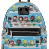 Lounge Fly DC Comics - Chibi Lineup Loungefly Mini Backpack