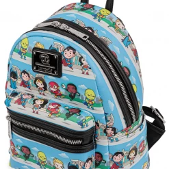 Lounge Fly DC Comics - Chibi Lineup Loungefly Mini Backpack