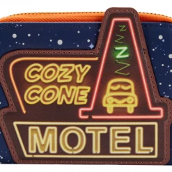 Lounge Fly Bags & Wallets Cars - Cozy Cone Motel Loungefly Zip Purse