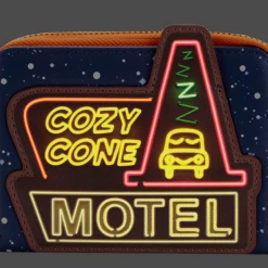 Lounge Fly Bags & Wallets Cars - Cozy Cone Motel Loungefly Zip Purse