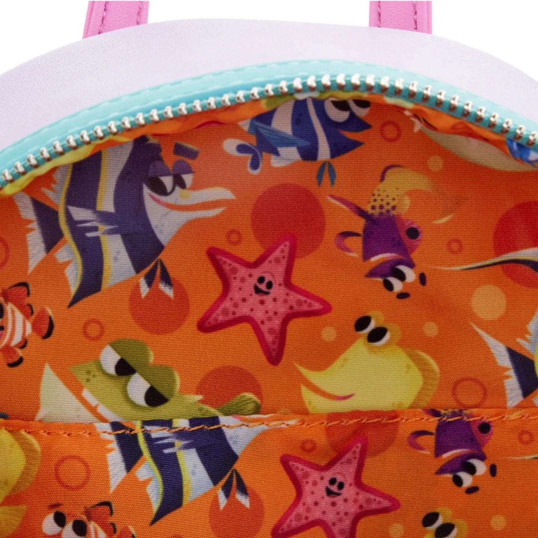 Lounge Fly Finding Nemo - Darla Loungefly Mini Backpack 3 Lounge Fly Finding Nemo - Darla Loungefly Mini Backpack