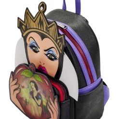 Lounge Fly Bags & Wallets Snow White - Evil Queen Apple Loungefly Mini Backpack