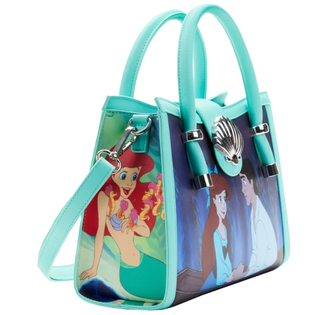 Lounge Fly Bags & Wallets Little Mermaid - Princess Scenes Loungefly Crossbody 3 Lounge Fly Bags & Wallets Little Mermaid - Princess Scenes Loungefly Crossbody