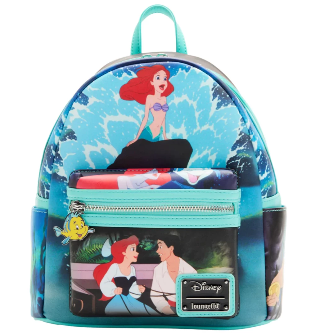 Lounge Fly Little Mermaid - Princess Scenes Loungefly Mini Backpack Bags & Wallets 1 Lounge Fly Little Mermaid - Princess Scenes Loungefly Mini Backpack Bags & Wallets