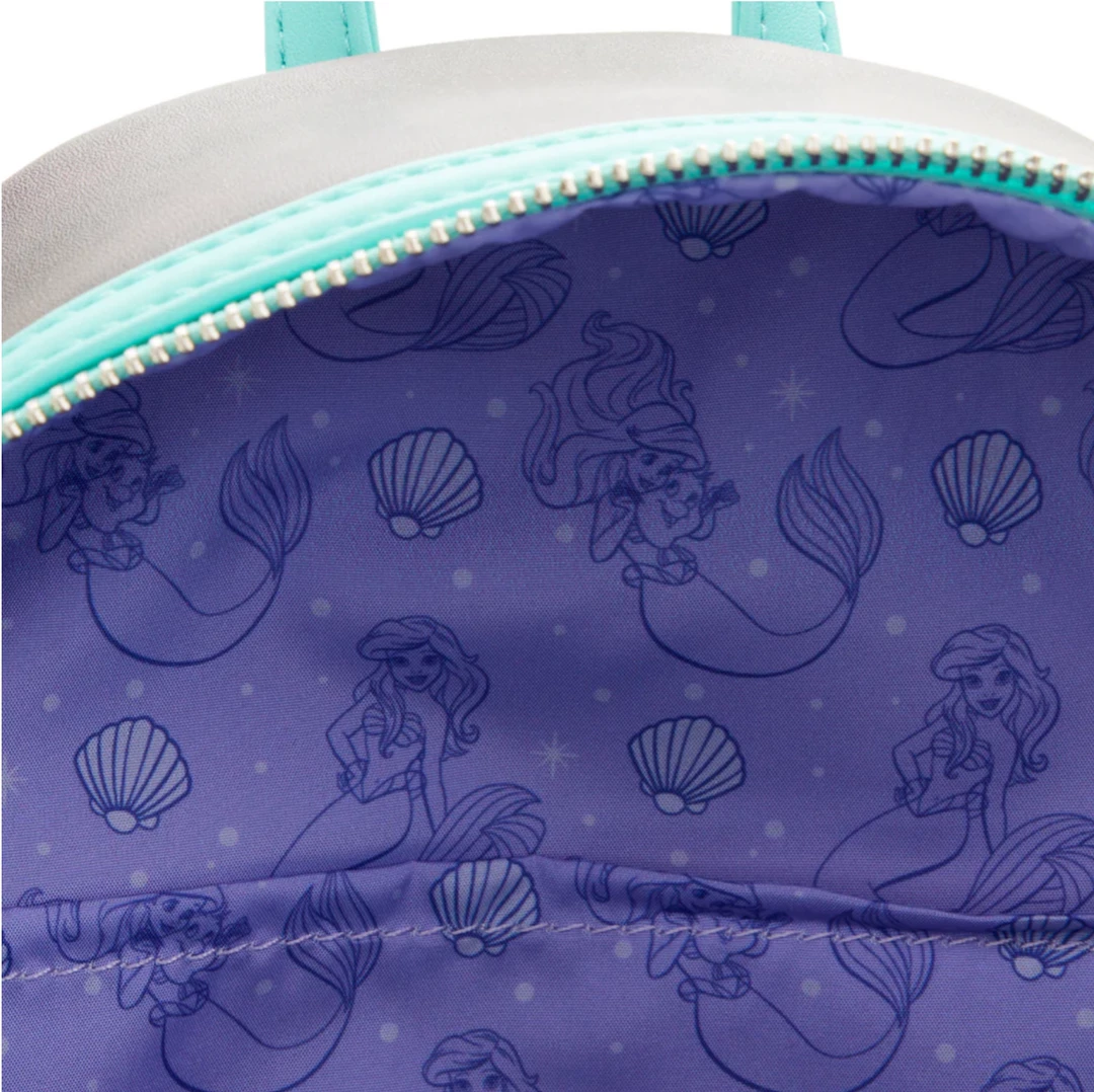 Lounge Fly Little Mermaid - Princess Scenes Loungefly Mini Backpack Bags & Wallets 3 Lounge Fly Little Mermaid - Princess Scenes Loungefly Mini Backpack Bags & Wallets