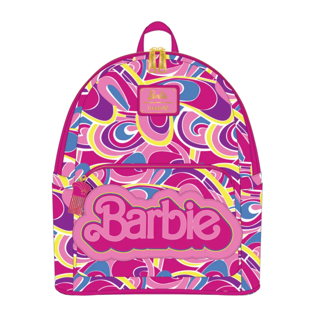 Lounge Fly Bags & Wallets Barbie - Totally Hair 30th Anniversary Loungefly Mini Backpack 1 Lounge Fly Bags & Wallets Barbie - Totally Hair 30th Anniversary Loungefly Mini Backpack