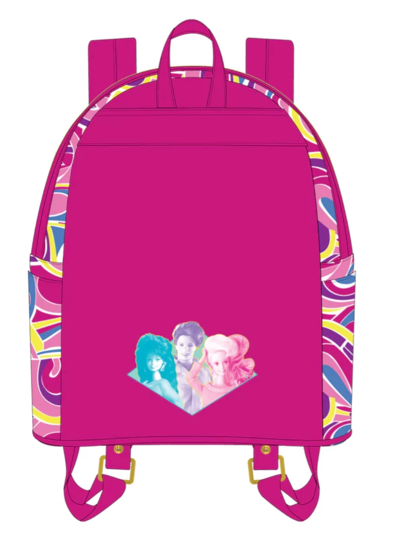 Lounge Fly Bags & Wallets Barbie - Totally Hair 30th Anniversary Loungefly Mini Backpack 3 Lounge Fly Bags & Wallets Barbie - Totally Hair 30th Anniversary Loungefly Mini Backpack