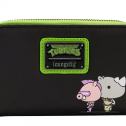 Lounge Fly TMNT - Sewer Cap Loungefly Zip Purse 7 Lounge Fly TMNT - Sewer Cap Loungefly Zip Purse
