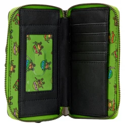 Lounge Fly TMNT - Sewer Cap Loungefly Zip Purse 6 Lounge Fly TMNT - Sewer Cap Loungefly Zip Purse