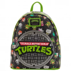 Lounge Fly Bags & Wallets TMNT - Sewer Cap Loungefly Mini Backpack