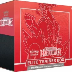 Banter Toys POKÉMON TCG Sword And Shield - Battle Styles Trainer Box (Red)