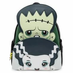 Lounge Fly Bags & Wallets Universal Monsters - Frankie & Bride Cosplay Loungefly Mini Backpack