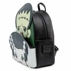 Lounge Fly Bags & Wallets Universal Monsters - Frankie & Bride Cosplay Loungefly Mini Backpack