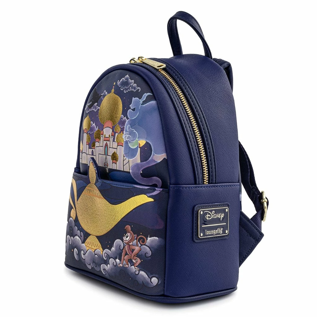 Lounge Fly Aladdin - Jasmine Castle Loungefly Mini Backpack Bags & Wallets 4 Lounge Fly Aladdin - Jasmine Castle Loungefly Mini Backpack Bags & Wallets