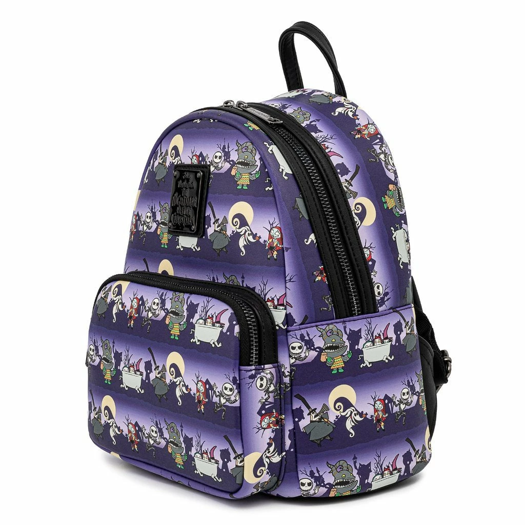 Lounge Fly NBX - Halloween Loungefly Mini Backpack 5 Lounge Fly NBX - Halloween Loungefly Mini Backpack