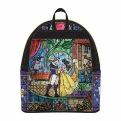 Lounge Fly Beauty And The Beast - Belle Castle Series Loungefly Mini Backpack
