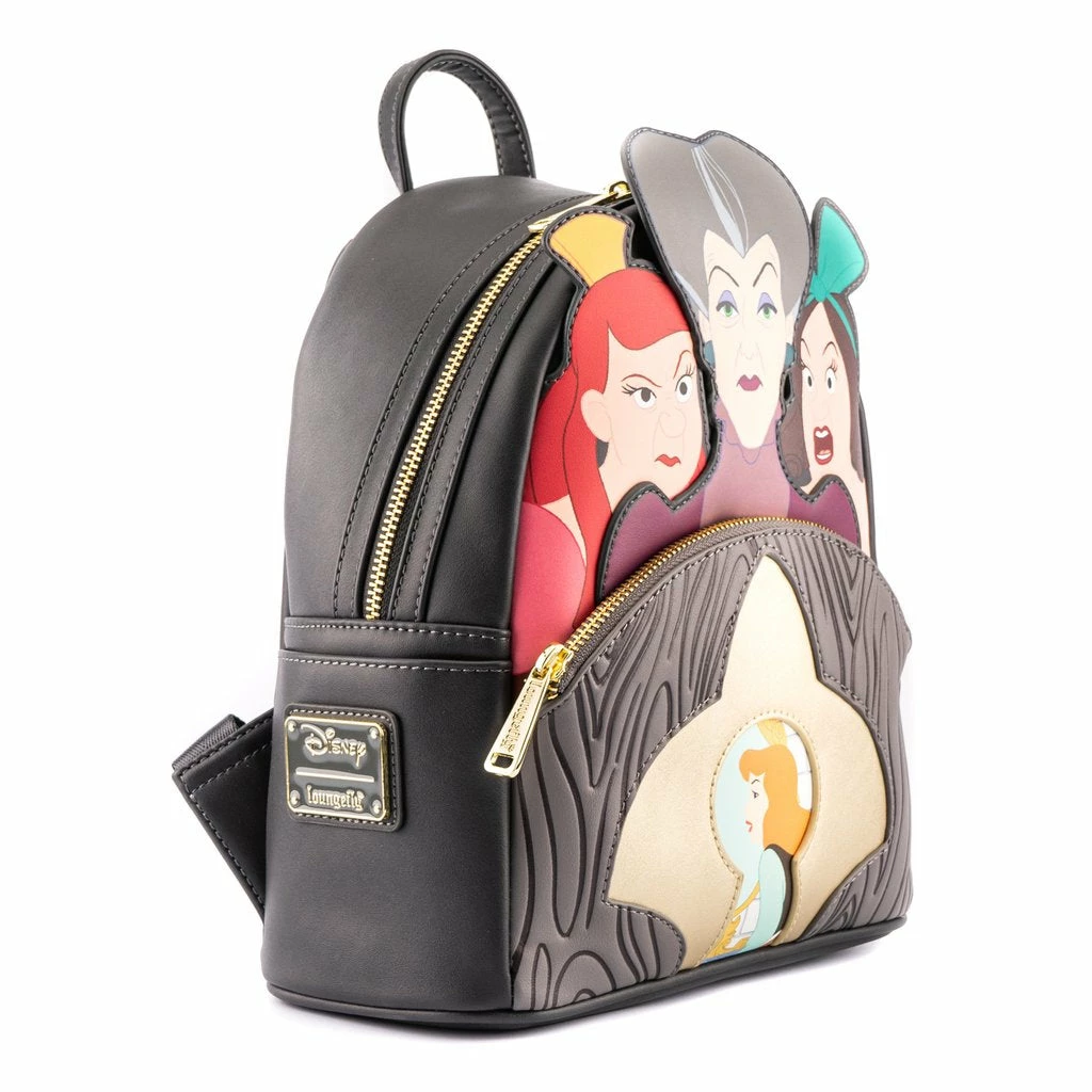 Lounge Fly Bags & Wallets Cinderella - Disney Villains Scene Evil Step Mother & Step Sisters Loungefly Mini Backpack 6 Lounge Fly Bags & Wallets Cinderella - Disney Villains Scene Evil Step Mother & Step Sisters Loungefly Mini Backpack
