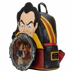 Lounge Fly Bags & Wallets Beauty And The Beast - Villains Scene Gaston Loungefly Mini Backpack