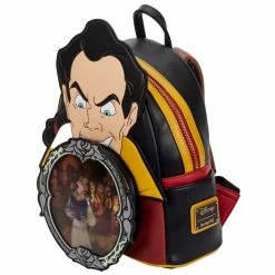 Lounge Fly Bags & Wallets Beauty And The Beast - Villains Scene Gaston Loungefly Mini Backpack
