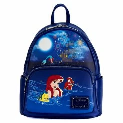 Lounge Fly Little Mermaid - Ariel Fireworks Loungefly Mini Backpack Bags & Wallets