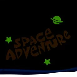 Lounge Fly Bags & Wallets Lilo & Stitch - Space Adventure Glow In The Dark Loungefly Mini Backpack