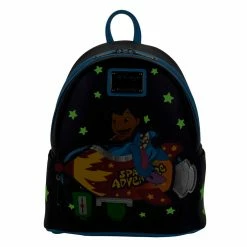 Lounge Fly Bags & Wallets Lilo & Stitch - Space Adventure Glow In The Dark Loungefly Mini Backpack