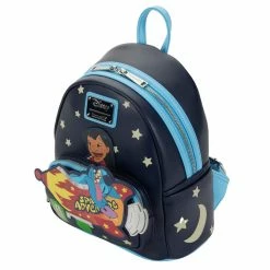 Lounge Fly Bags & Wallets Lilo & Stitch - Space Adventure Glow In The Dark Loungefly Mini Backpack
