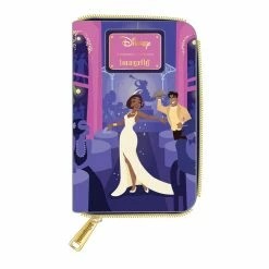 Lounge Fly Princess & The Frog - Tiana's Palace Loungefly Zip Purse